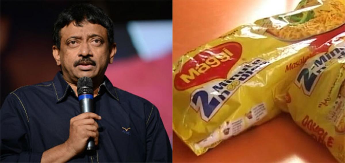 RGV eats more Maggi than ever after ban on Nestle noodles